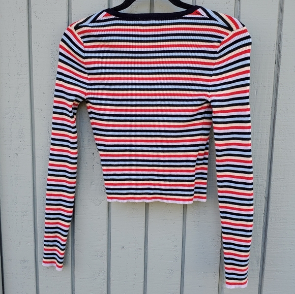 PacSun Cropped Wrap Sweater - Picture 7 of 7